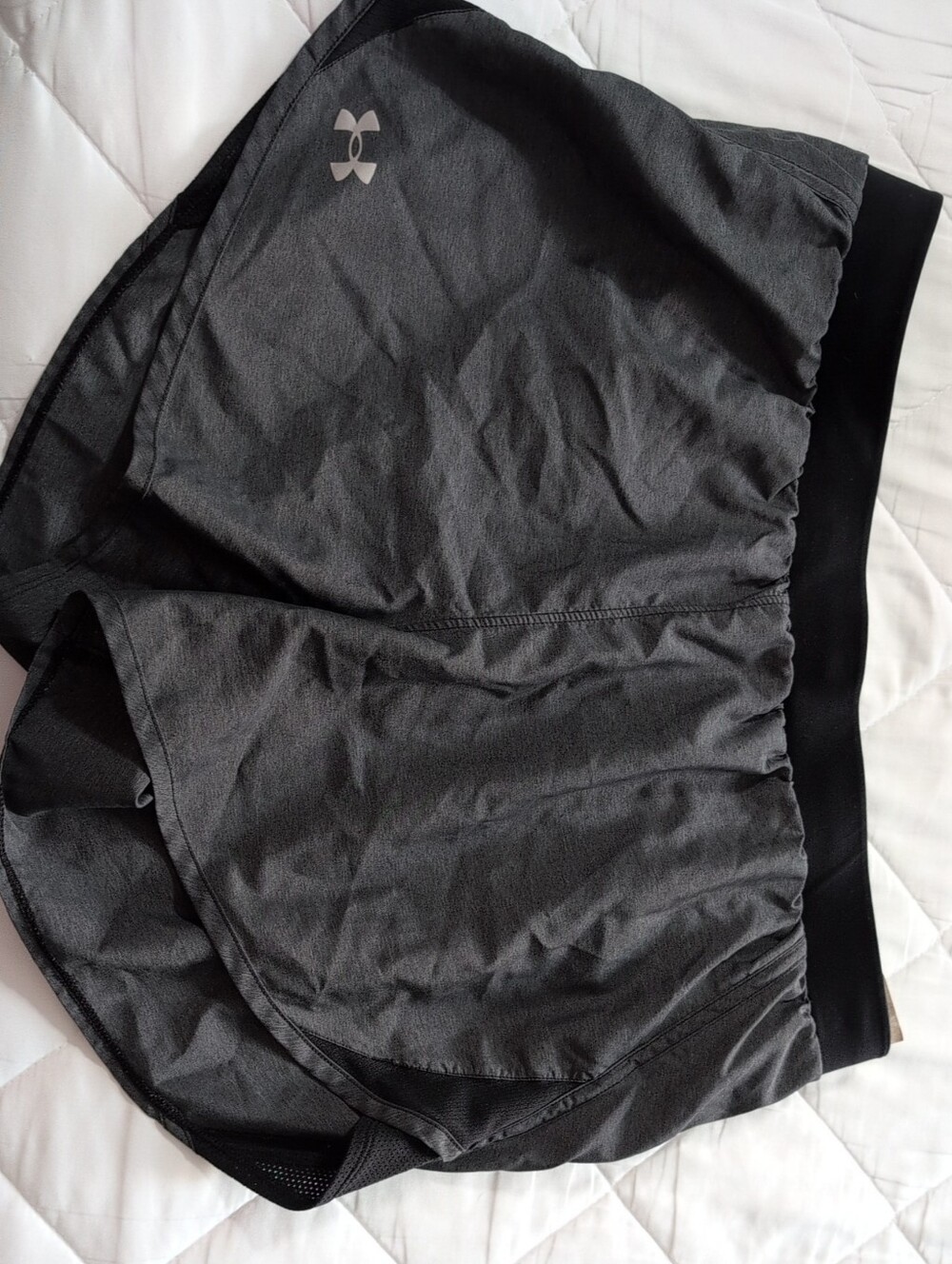 Under Armour Dark Gray/Black Training Shorts